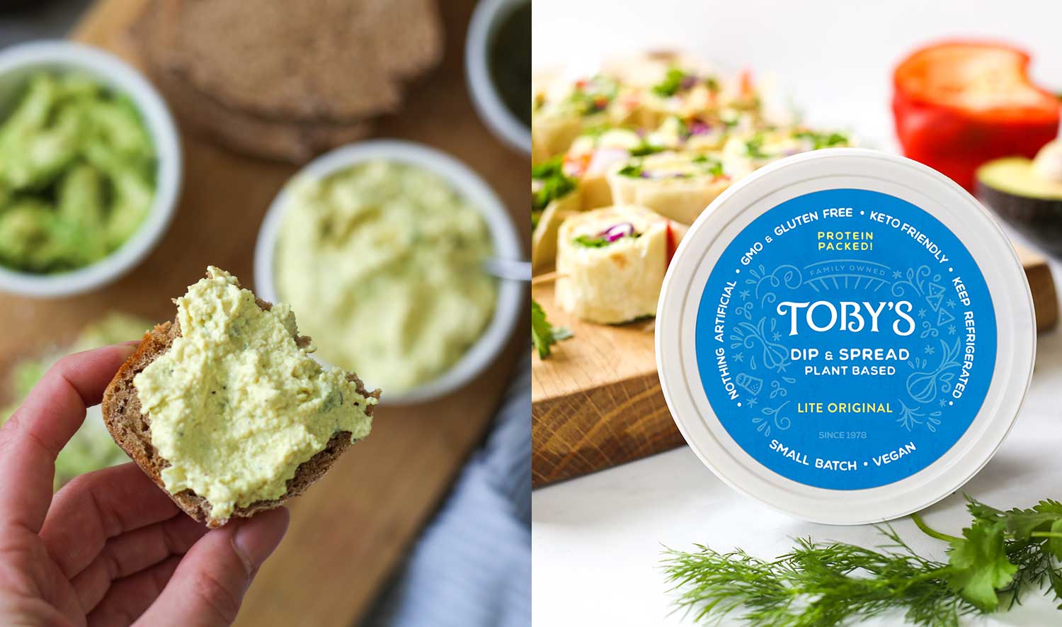 Toby's Plant Based Dip & Spread